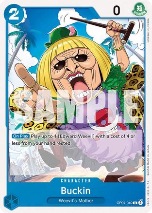 Buckin (OP07-049) - 500 Years in the Future - for just $0.05! 