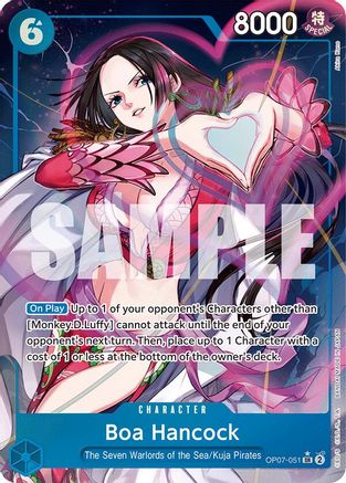 Boa Hancock (051) (Parallel) (OP07-051) - 500 Years in the Future Foil - for just $31.63! 