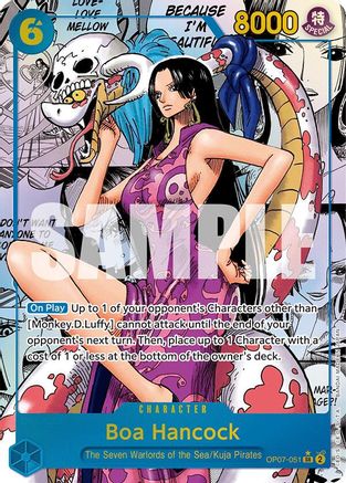 Boa Hancock (051) (Parallel) (Manga) (OP07-051) - 500 Years in the Future Foil - for just $1099.58! 