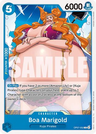 Boa Marigold (OP07-052) - 500 Years in the Future - for just $0.05! 