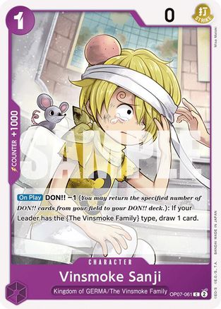 Vinsmoke Sanji (OP07-061) - 500 Years in the Future - for just $0.05! 