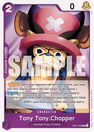 Tony Tony.Chopper (066) (OP07-066) - 500 Years in the Future Foil - for just $0.35! 