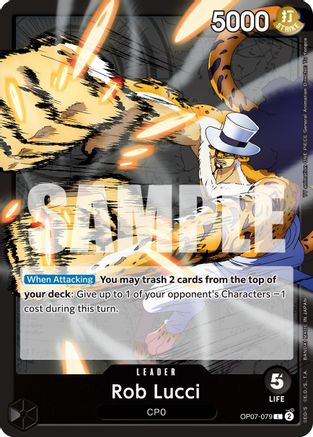 Rob Lucci (079) (OP07-079) - 500 Years in the Future - for just $0.08! 