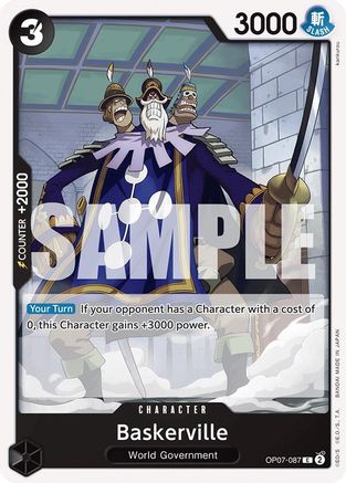 Baskerville (OP07-087) - 500 Years in the Future - for just $0.05! 
