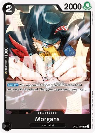 Morgans (OP07-090) - 500 Years in the Future - for just $0.05! 