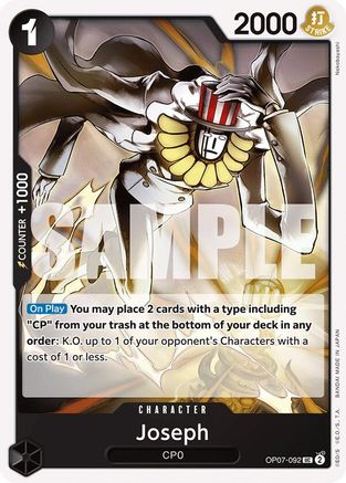 Joseph (OP07-092) - 500 Years in the Future - for just $0.05! 