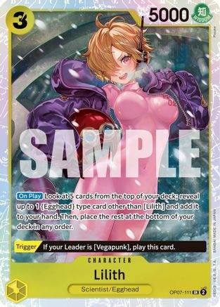 Lilith (OP07-111) - 500 Years in the Future Foil - for just $0.72! 