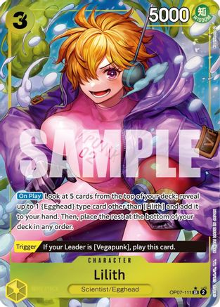 Lilith (Parallel) (OP07-111) - 500 Years in the Future Foil - for just $5.67! 
