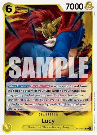 Lucy (OP07-112) - 500 Years in the Future Foil - for just $0.08! 