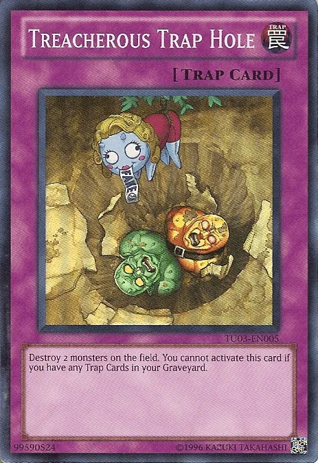 Treacherous Trap Hole [TU03-EN005] Super Rare - for just $3.70! 