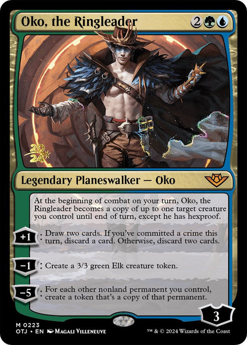 Oko, the Ringleader [Outlaws of Thunder Junction Prerelease Promos] - Just $3.05! Shop now at Retro Gaming of Denver