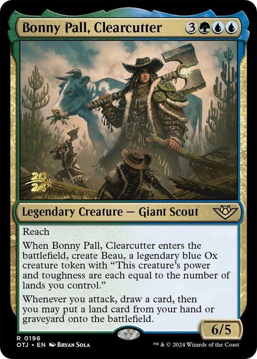 Bonny Pall, Clearcutter [Outlaws of Thunder Junction Prerelease Promos] - Just $0.40! Shop now at Retro Gaming of Denver