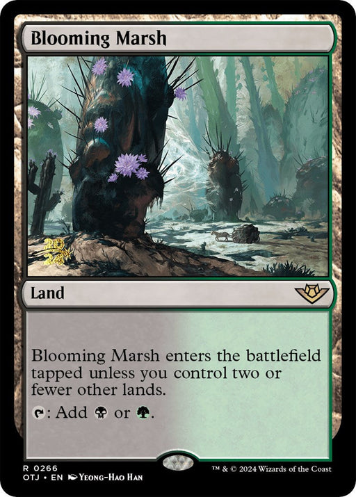 Blooming Marsh (OTJ) [Outlaws of Thunder Junction Prerelease Promos] - Just $0.85! Shop now at Retro Gaming of Denver