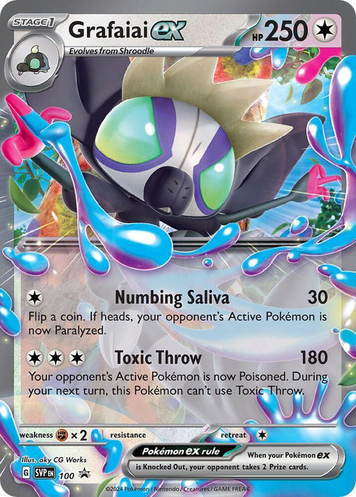 Grafaiai ex (100) [Scarlet & Violet: Black Star Promos] - for just $0.35! 