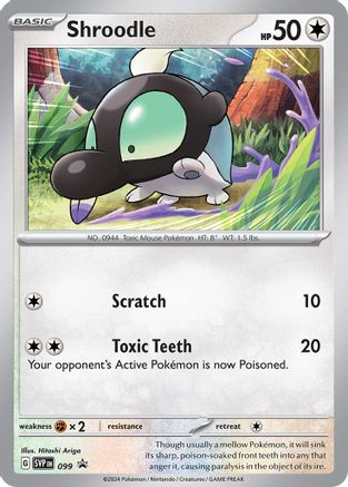 Shroodle 099 - SV Scarlet & Violet Promo Cards Holofoil - for just $0.20! 