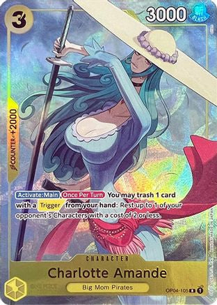 Charlotte Amande (Premium Card Collection -Best Selection Vol. 1-) (OP04-105) - One Piece Promotion Cards Foil - for just $1.65! 