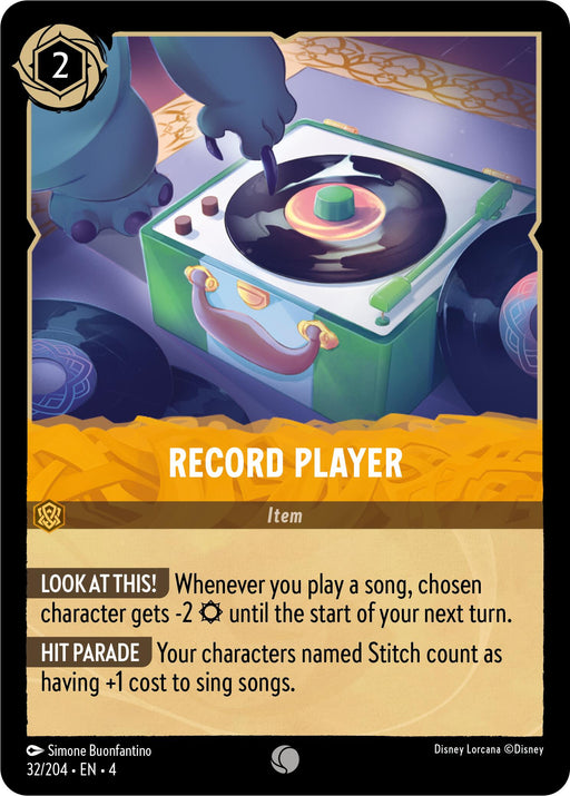 Record Player (32/204) [Ursula's Return] - Just $0.04! Shop now at Retro Gaming of Denver