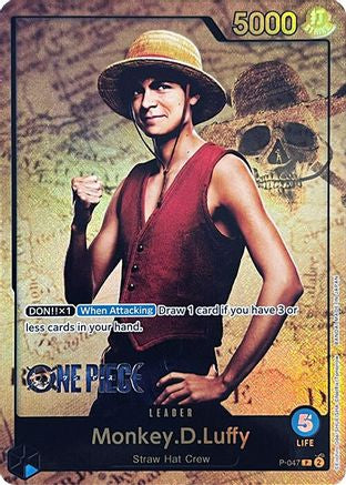 Monkey.D.Luffy (047) (Premium Card Collection -Live Action Edition-) (P-047) - One Piece Promotion Cards Foil - for just $8.28! 