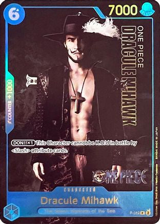 Dracule Mihawk (Premium Card Collection -Live Action Edition-) (P-052) - One Piece Promotion Cards Foil - for just $2.40! 