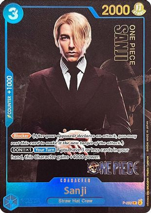 Sanji (Premium Card Collection -Live Action Edition-) (P-050) - One Piece Promotion Cards Foil - for just $2.50! 