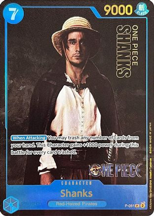 Shanks (Premium Card Collection -Live Action Edition-) (P-051) - One Piece Promotion Cards Foil - for just $1.60! 
