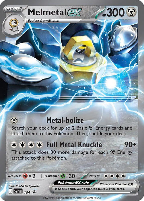 Melmetal ex (104) [Scarlet & Violet: Black Star Promos] - for just $0.75! 