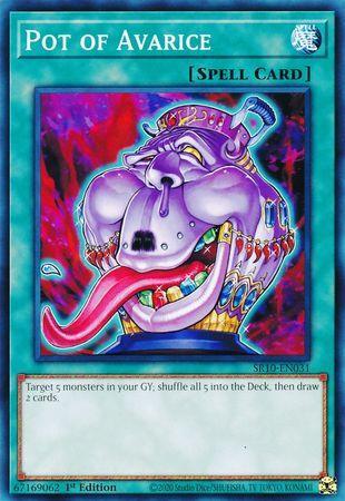 Pot of Avarice [SR10-EN031] Common - for just $0.40! 