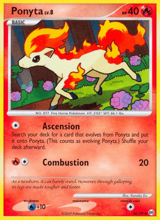 Ponyta (46/99) [Platinum: Arceus] - for just $0.50! 