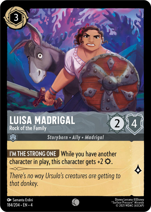 Luisa Madrigal - Rock of the Family (184/204) [Ursula's Return] - Just $0.10! Shop now at Retro Gaming of Denver