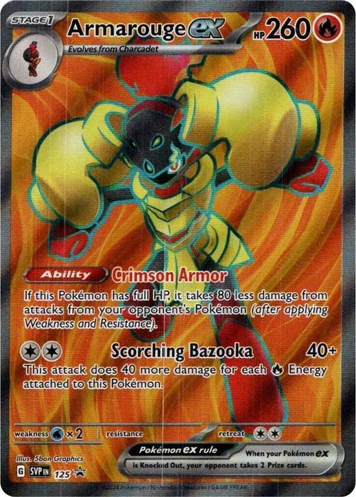 Armarouge ex (125) [Scarlet & Violet: Black Star Promos] - for just $0.45! 