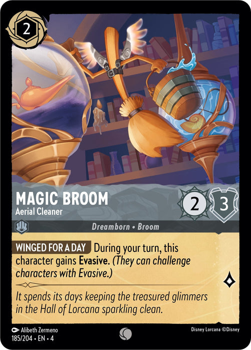 Magic Broom - Aerial Cleaner (185/204) [Ursula's Return] - Just $0.05! Shop now at Retro Gaming of Denver