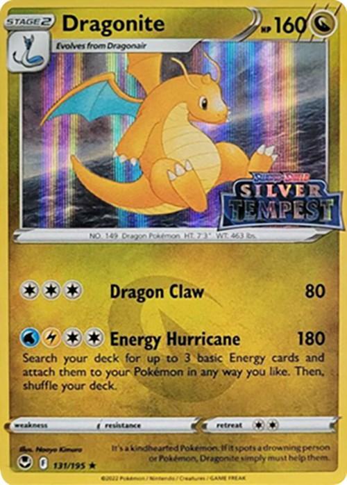 Dragonite (131/195) (Silver Tempest Stamped) [Sword & Shield: Silver Tempest] - for just $8.20! 