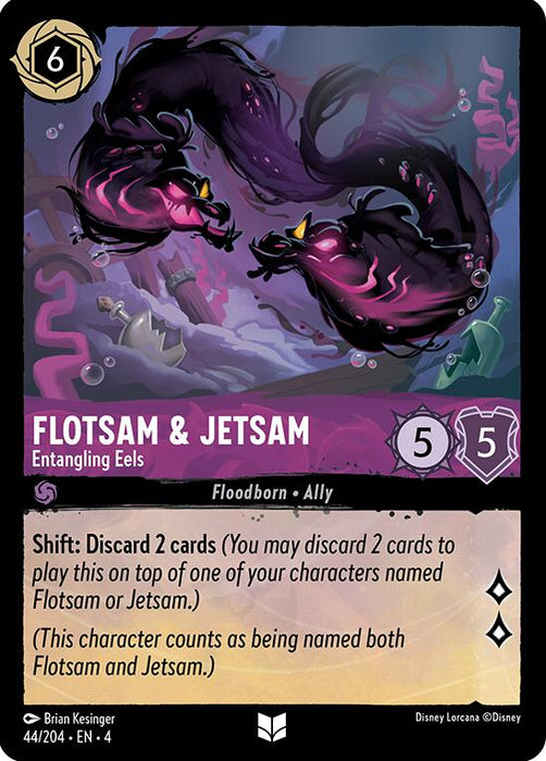 Flotsam & Jetsam - Entangling Eels (44/204) [Ursula's Return] - Just $0.05! Shop now at Retro Gaming of Denver