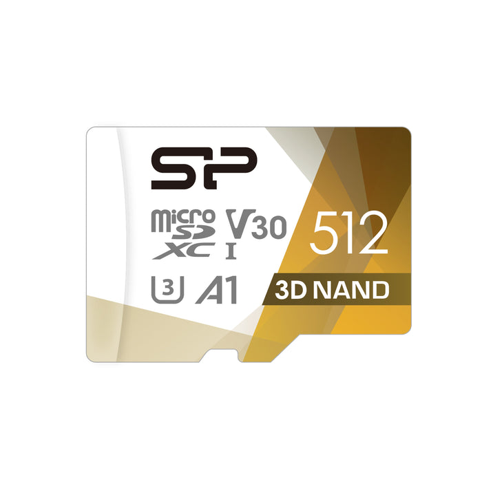 Silicon Power 512GB Superior UHS-1(U3) V30 A1 MicroSD Memory Card with Adapter [Not compatible with Switch 2] - for just $92.97! 