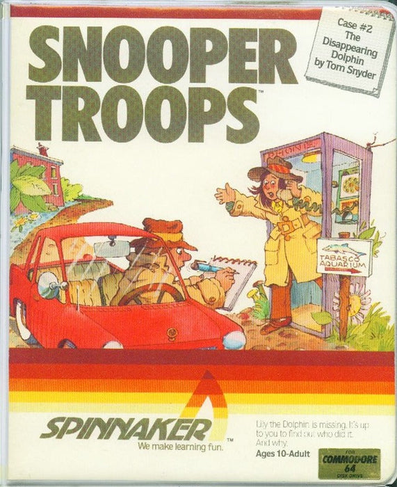 Snooper Troops: Case #2: The Disappearing Dolphin by Tom Snyder (Commodore 64) - for just $0! 