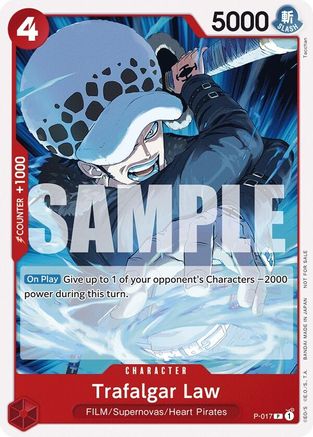 Trafalgar Law (Tournament Pack Vol. 7) (P-017) - One Piece Promotion Cards - for just $0.18! 