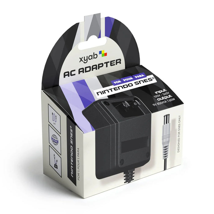 Power Adapter for Nintendo SNES – Super Nintendo Entertainment System Accessory (SNES) - for just $9.99! 