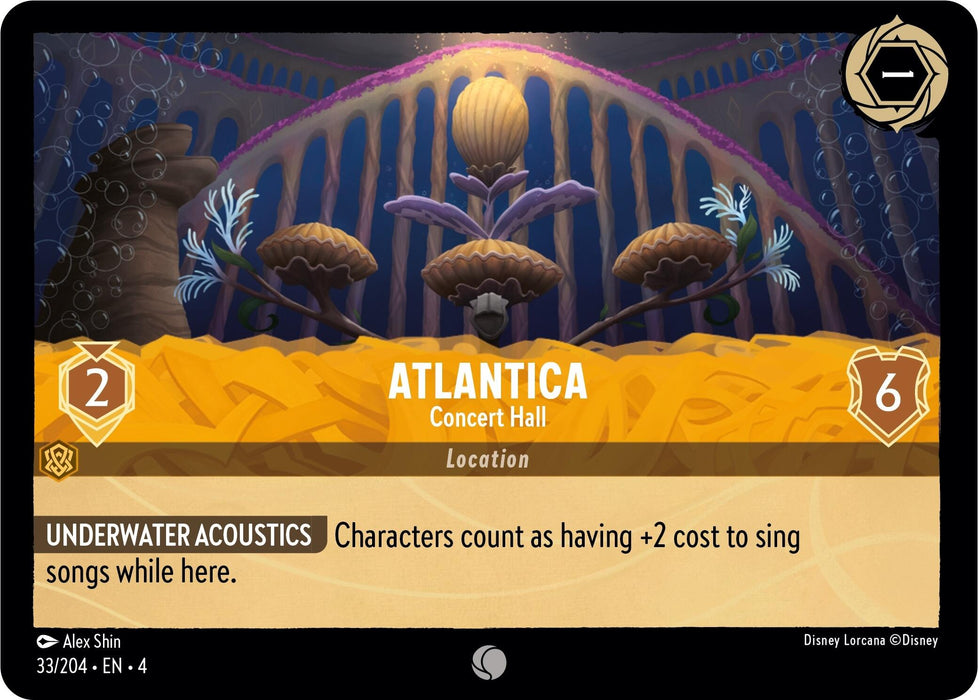 Atlantica - Concert Hall (33/204) [Ursula's Return] - Just $0.05! Shop now at Retro Gaming of Denver