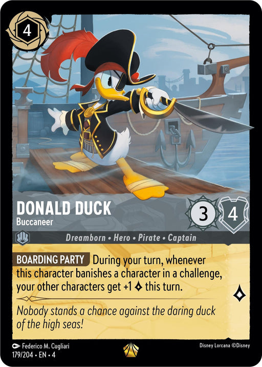 Donald Duck - Buccaneer (179/204) [Ursula's Return] - Just $0.80! Shop now at Retro Gaming of Denver