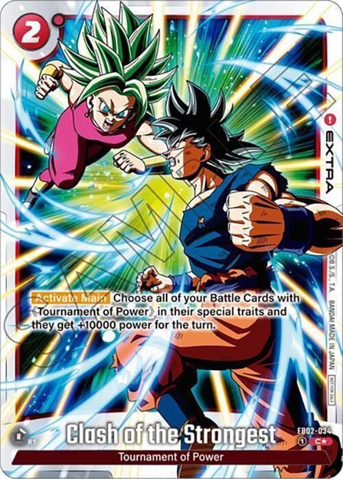 Clash of the Strongest (FB02-034) (Tournament Pack -Winner- 02) [Fusion World Tournament Cards] - for just $3.65! 