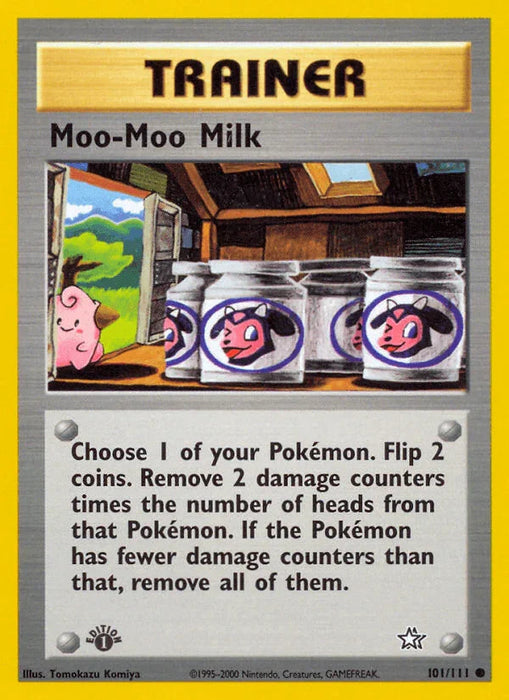 Moo-Moo Milk (101/111) [Neo Genesis 1st Edition] - for just $0.30! 