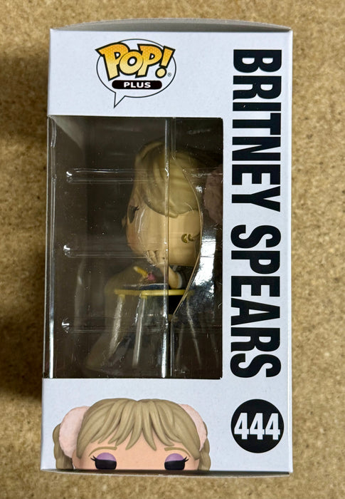 Funko Pop! Rocks Plus School Girl Britney Spears At Desk #444 Hit Me Baby One More Time - for just $20! 
