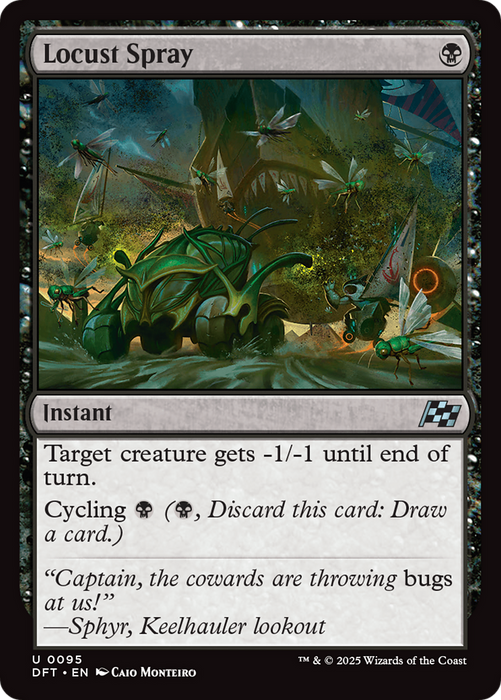 Locust Spray (DFT-095) - Aetherdrift Foil - for just $0.03! 