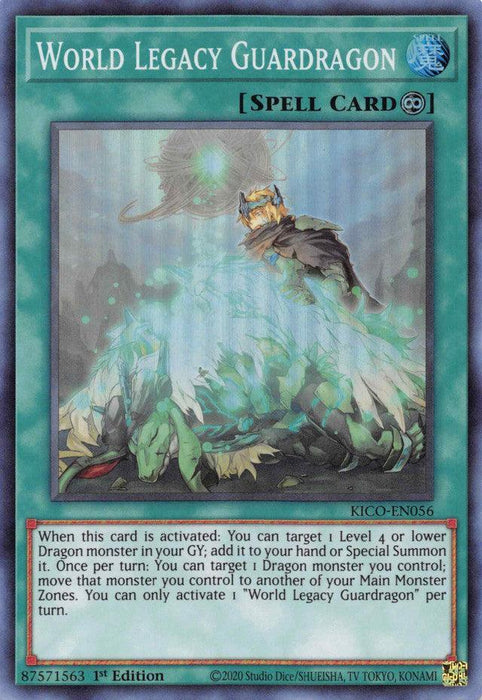 World Legacy Guardragon [KICO-EN056] Super Rare - for just $0.15! 