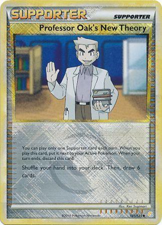 Professor Oak's New Theory (101/123) (League Promo) [HeartGold & SoulSilver: Base Set] - for just $20! 