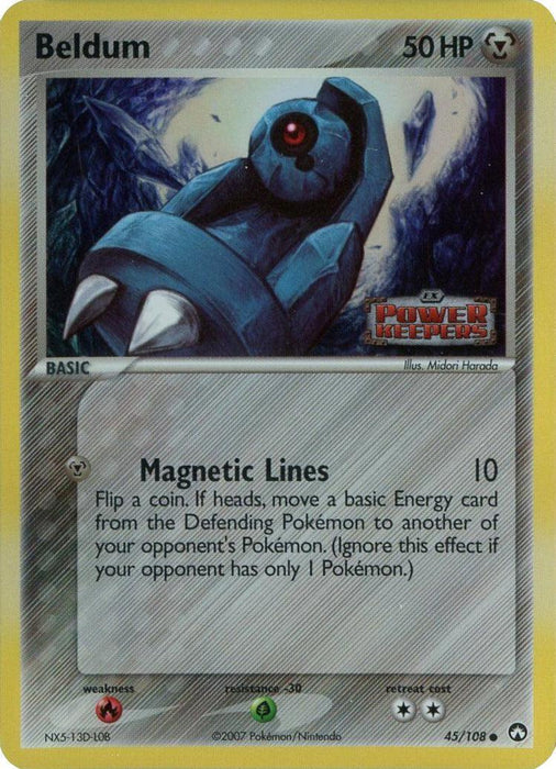 Beldum (45/108) (Stamped) [EX: Power Keepers] - for just $3.35! 