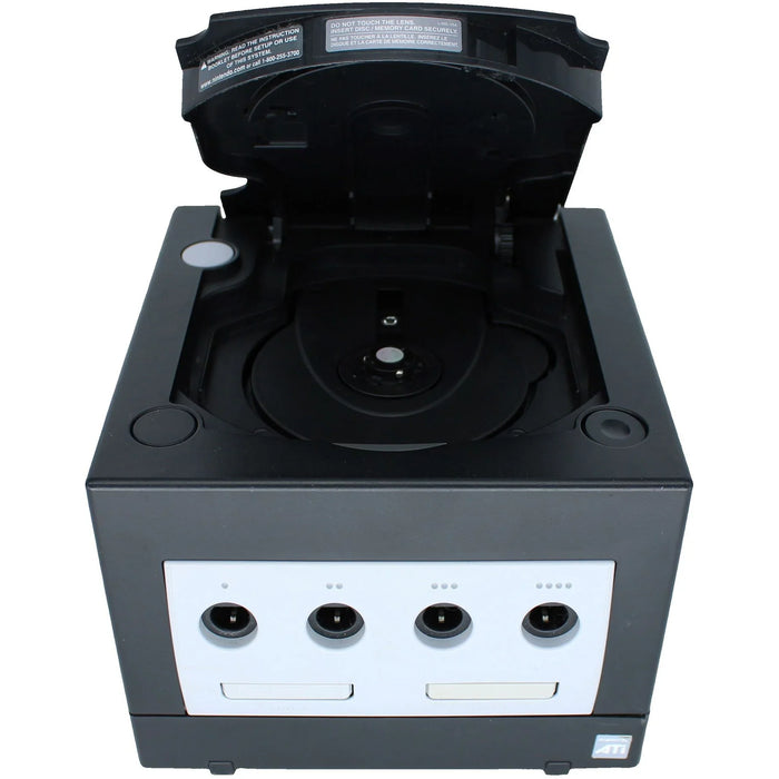 Nintendo GameCube Console System (GC) Black with Third-Party Controller – Good Condition - for just $144.99! 
