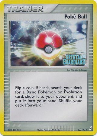 Poke Ball (82/100) (Stamped) [EX: Crystal Guardians] - for just $1.50! 
