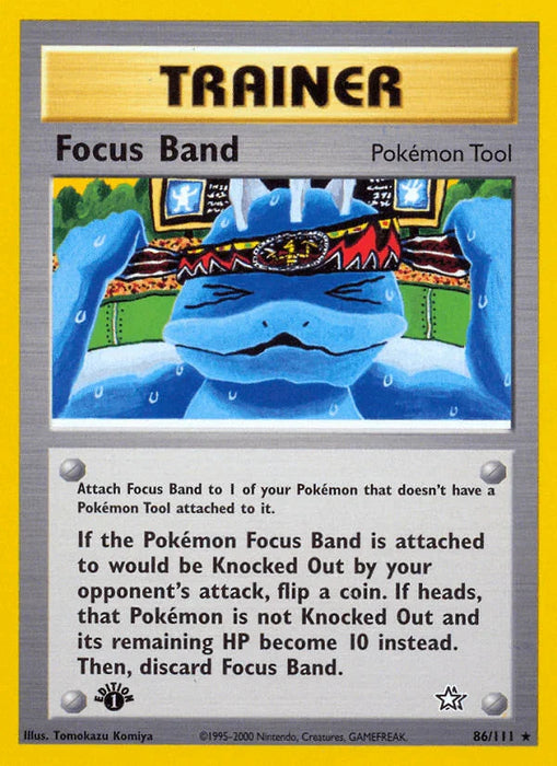 Focus Band (86/111) [Neo Genesis 1st Edition] - for just $5.50! 