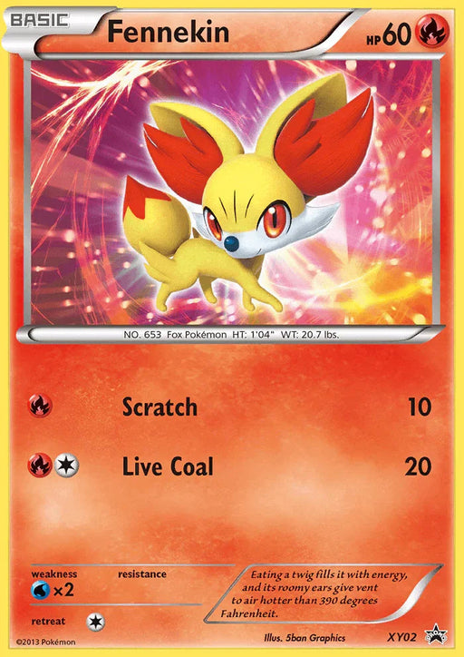 Fennekin (XY02) [XY: Black Star Promos] - for just $3.20! 